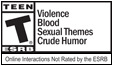 Rated T for Teen PS3